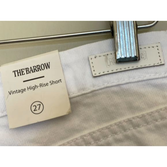 Blank NYC White Neutral Minimalist High-Rise Eyelet Shorts Size 27 NEW C42 - Picture 5 of 13